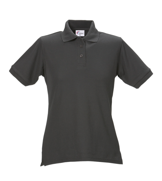 Damen Poloshirt 60 °C Grad waschbar schwarz Arbeitsshirt Arbeits-t-shirt tailliert
