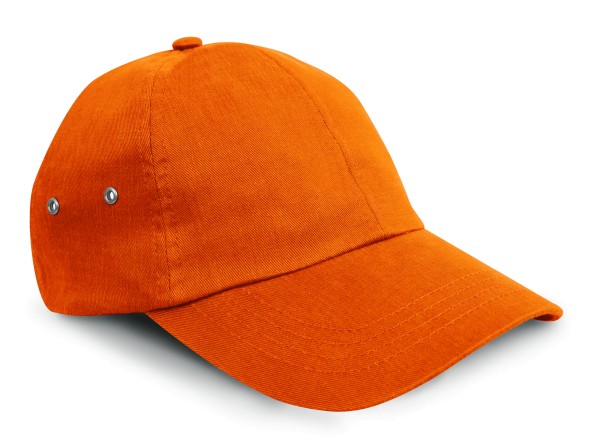orange farbiges Cap Mütze Hut Sommer