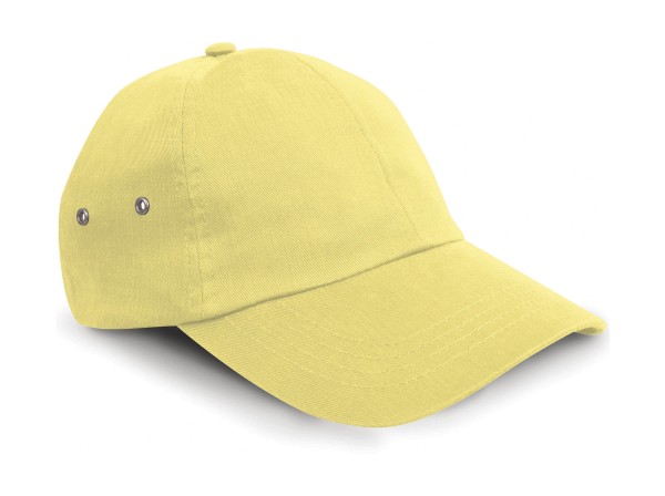 Arbeitscap Sommer Cap Kopfbedeckung gelb Baumwolle