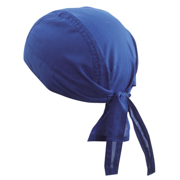 Bandana royal blau Küche Catering Kopfbedeckung leichtes Material